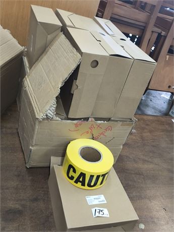 Lot 175 - Brady caution tape
