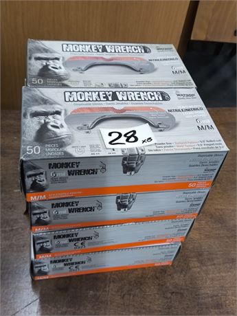 Lot 28 -  Monkey Wrench Nitrile Gloves