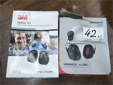 Lot 42 - 3M & Honeywell Hearing Protection