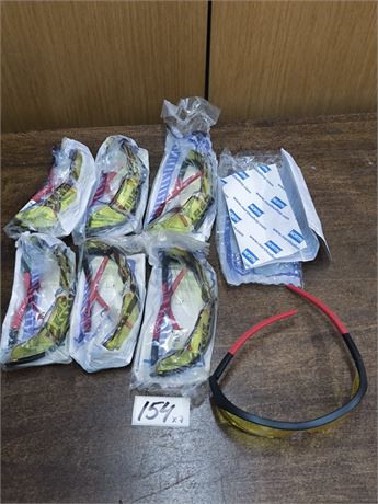 Lot 154 - North  yellow safety glasses