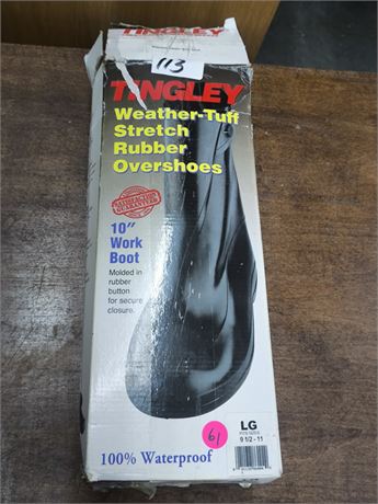 Lot 113 - Tingley Weather - tuff stretch rubber overshoes