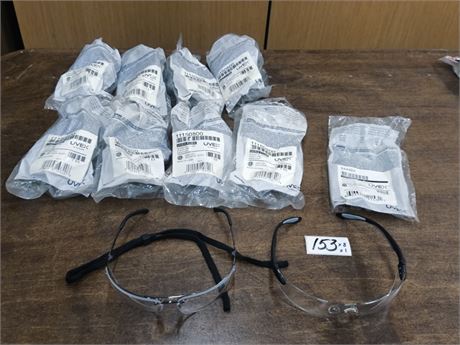 Lot 153 - Uvex safety glasses