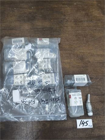 Lot 145 - Free angle fittings
