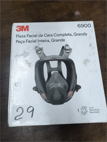 Lot 29 - 3M 6900 Full Face Respirator, Large