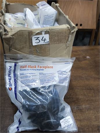 Lot 34 - Half Mask Facepiece