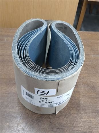 Lot 131 - SialoX 6" x 48" sand paper