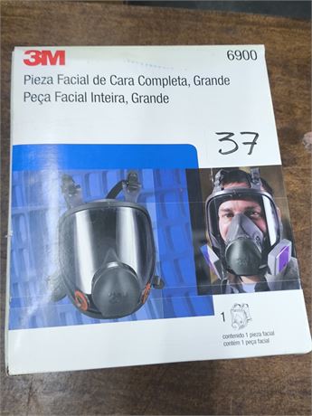 Lot 37 -  3M 6900 Full Face Respirator, Large