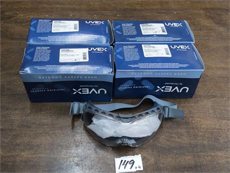 Lot 149 - Uvex safety goggles