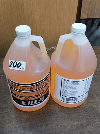 Lot 200 -  Georgia Steel FK270 low-foam-detergent