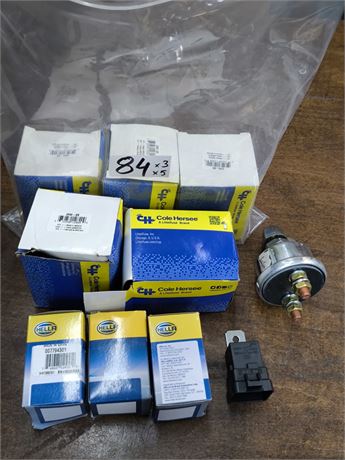 Lot 84 - Cole Hersee & Hella Parts