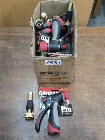 Lot 133 - Gilmour hose nozzle with sprayers