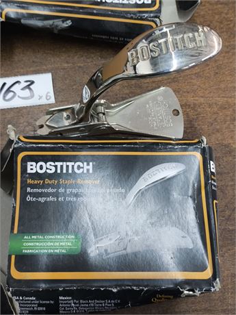 Lot 163 - Bostitch heavy duty staple remover