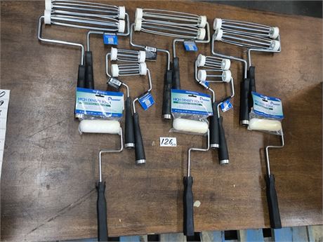 Lot 126 - Paint Rollers & Roller Frames