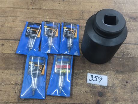 Lot 359 - GearWrench hex bit socket,  2 3/4 socket