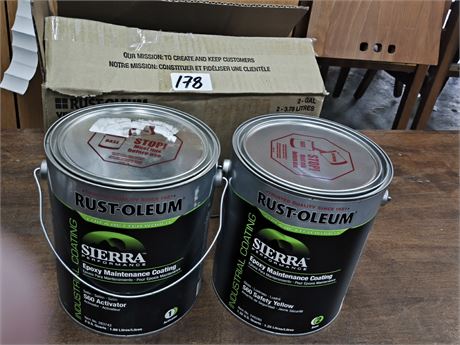 Lot 178 - Rust-Oleum epoxy maintenance coating