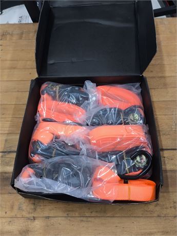 Lot 232 - Pabreak portable double-hook ratchet tie-down strap