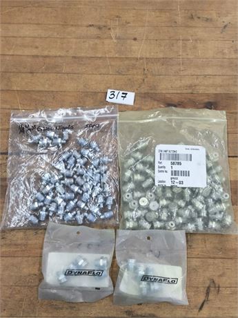 Lot 317 - Dynaflo zerk buttonHD, Grease nipples