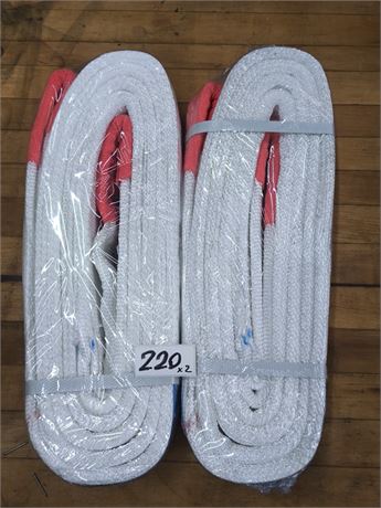 Lot 220 - Flat slings