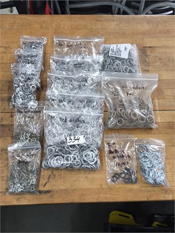 Lot 334 -  Assorted washers