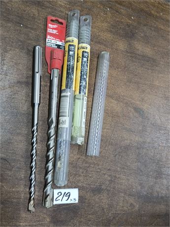 Lot 219 - Miscellaneous drill bits