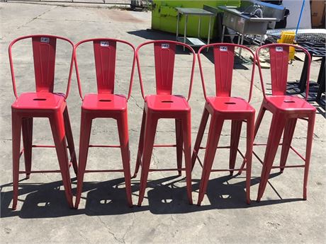 Lot 1-85 - Bar Height Chairs