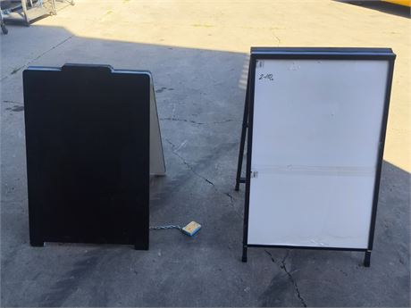 Lot 2-110 - A-frame Sidewalk Signs