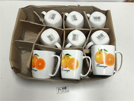 Lot 1-39 - Ceramic Mugs