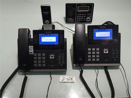 Lot 2-128 -  IP Desk Phones
