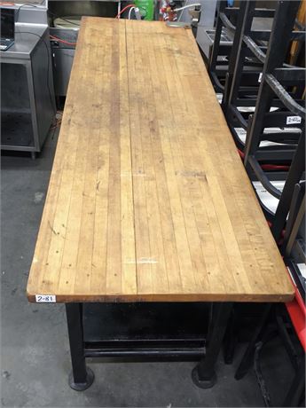 Lot 2-81 - Wooden table
