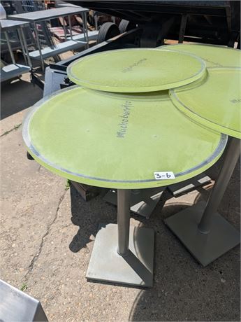 Lot 3-6 - Branded Bar Height Table