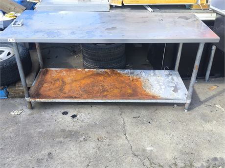 Lot 2-12 - Metal Table