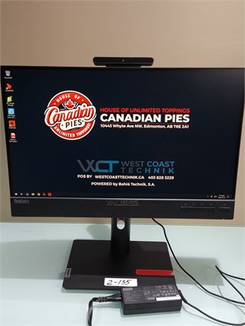 Lot 2-135 -  Lenovo ThinkCentre Touch Monitor and Lenovo ThinkCentre M900
