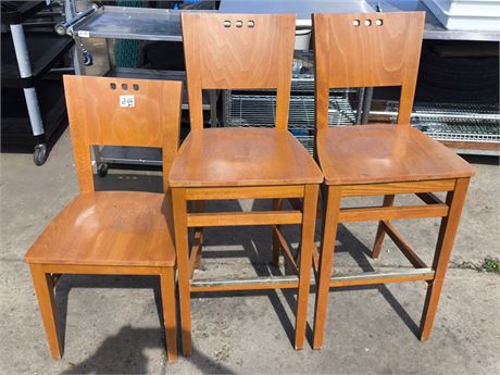Lot 2-64 - Wooden Chairs