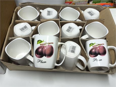 Lot 1-36 - Ceramic Mugs