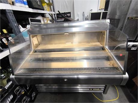 Lot 2-57-Stainless Steel Display Case