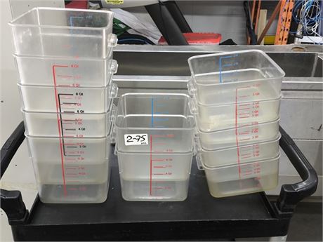 Lot 2-74-Various Containers