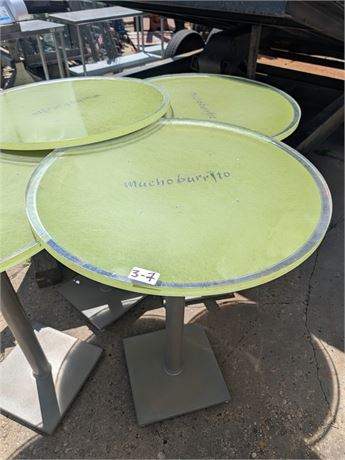 Lot 3-7 - Branded Bar Height Table