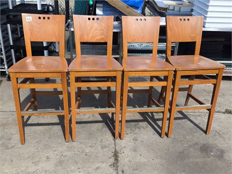 Lot 2-62 - Bar Height chairs