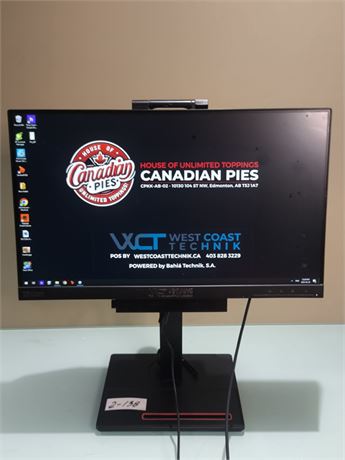 Lot 2-138 -  Lenovo ThinkCentre Touch Monitor and Lenovo ThinkCentre M910q