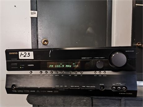 Lot 1-22 -  Onkyo 7.1-channel Home Theater AV Receiver