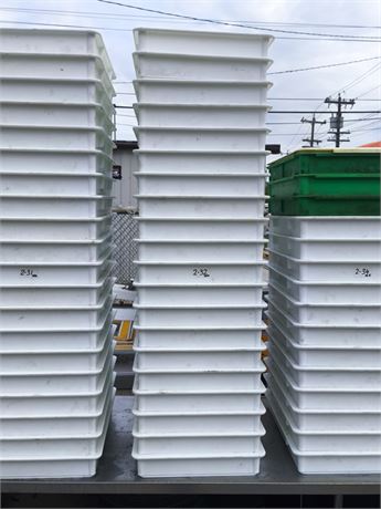 Lot 2-32 - Plastic Tubs