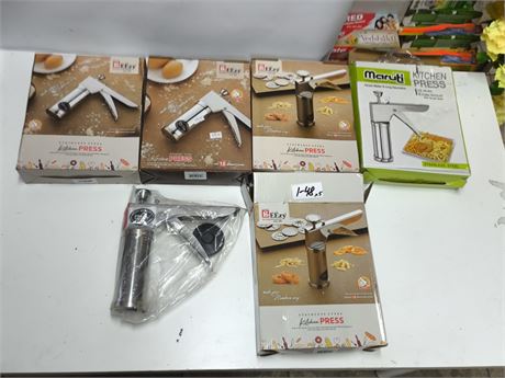 Lot 1-48 - Stainless Steel Kitchen Press