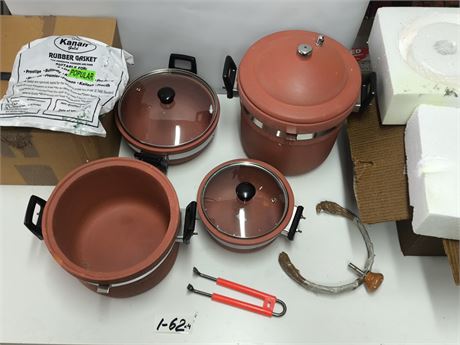 Lot 1-62 - Terracotta Cookware