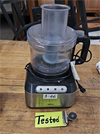 Lot 3-46 - Braun Food Processor