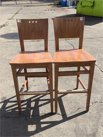 Lot 1-72 - Bar Height chairs