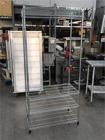 Lot 83 - Metal Shelving