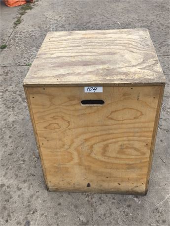 Lot 104 - Wooden Box