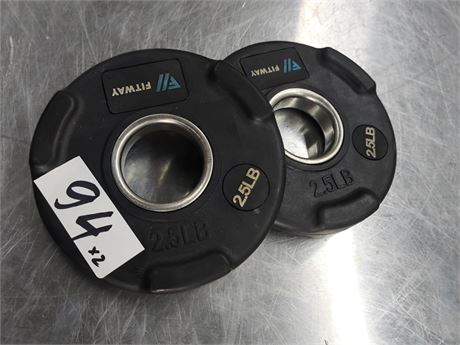 Lot 94 - Fitway weights