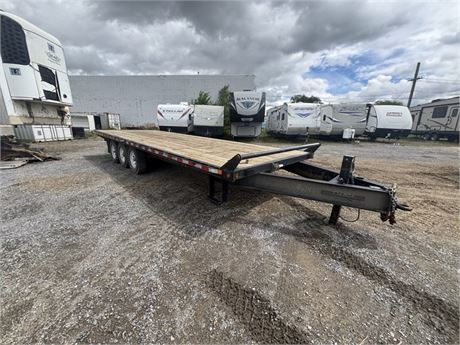 Lot 8337 - 2023 Cantra SD24-21KT Flat Deck Tri Axle Trailer