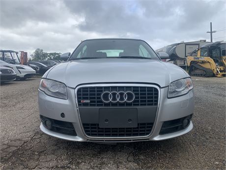 Lot 8432 - 2008 Audi A4 S-Line 2.0T Cabriolet quattro